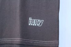 画像4: ICNY(アイスコールドニューヨーク) Slice Tee 3M Reflective T-Shirt 2Tone Black  White (4)