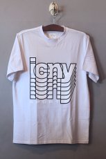画像1: ICNY(アイスコールドニューヨーク) Fade Tee 3M Reflective T-Shirt 2Tone White  (1)