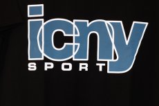 画像4: ICNY(アイスコールドニューヨーク) Overlap Tee 3M Reflective T-Shirt 2Tone Black  (4)