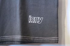 画像3: ICNY(アイスコールドニューヨーク) Slice Tee 3M Reflective T-Shirt 2Tone Black  White (3)
