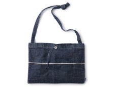 画像1: Selvedge Supply Workers Sacoche セルビッチ サプライ ウォーカーズ サコッシュ バッグ Denim Indigo デニム インディゴ 岡山県児島 MADE IN JAPAN (1)