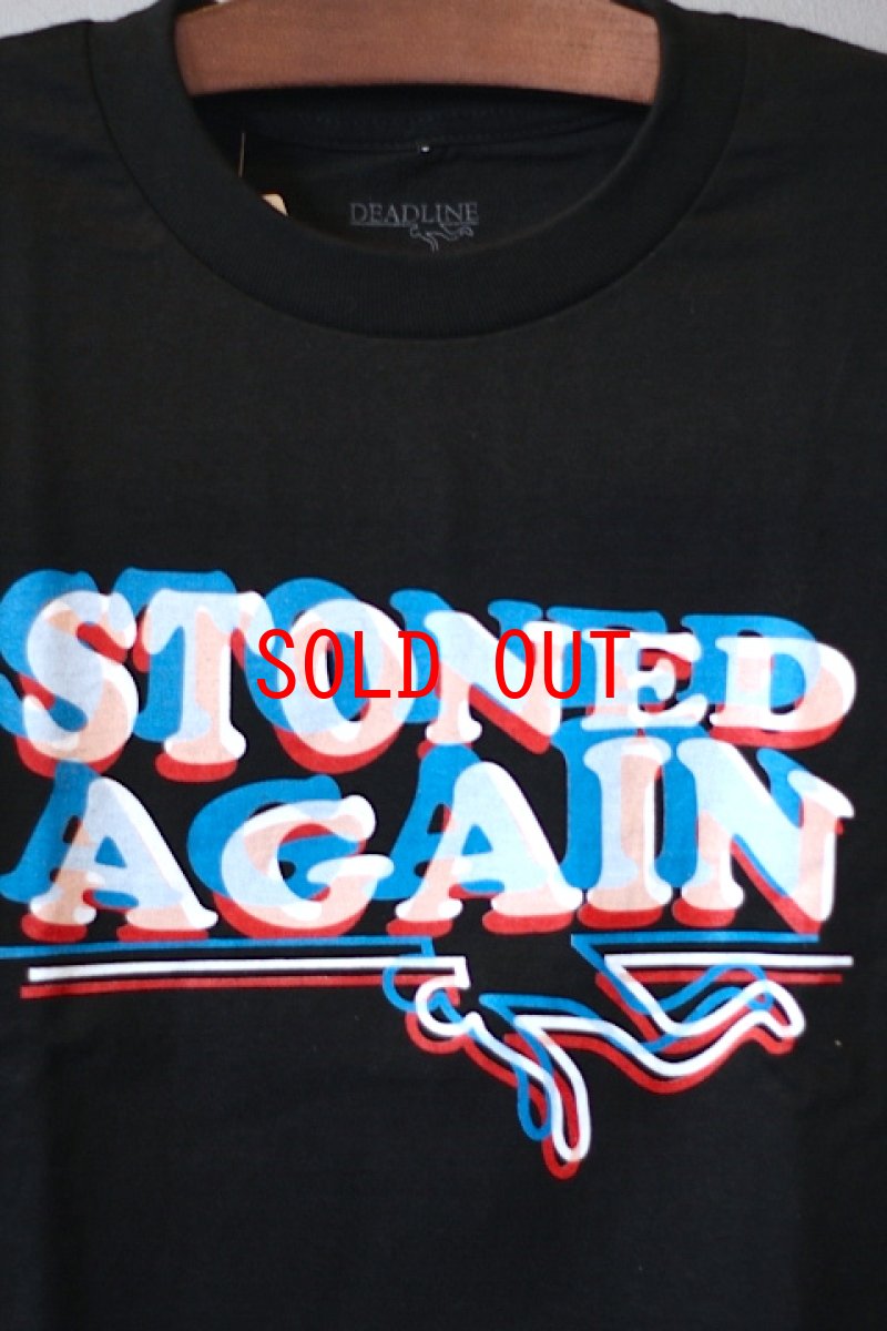 画像3: Deadline(デッドライン) Stoned Again Logo Tee Black Tシャツ ブラック 420 Collection  (3)