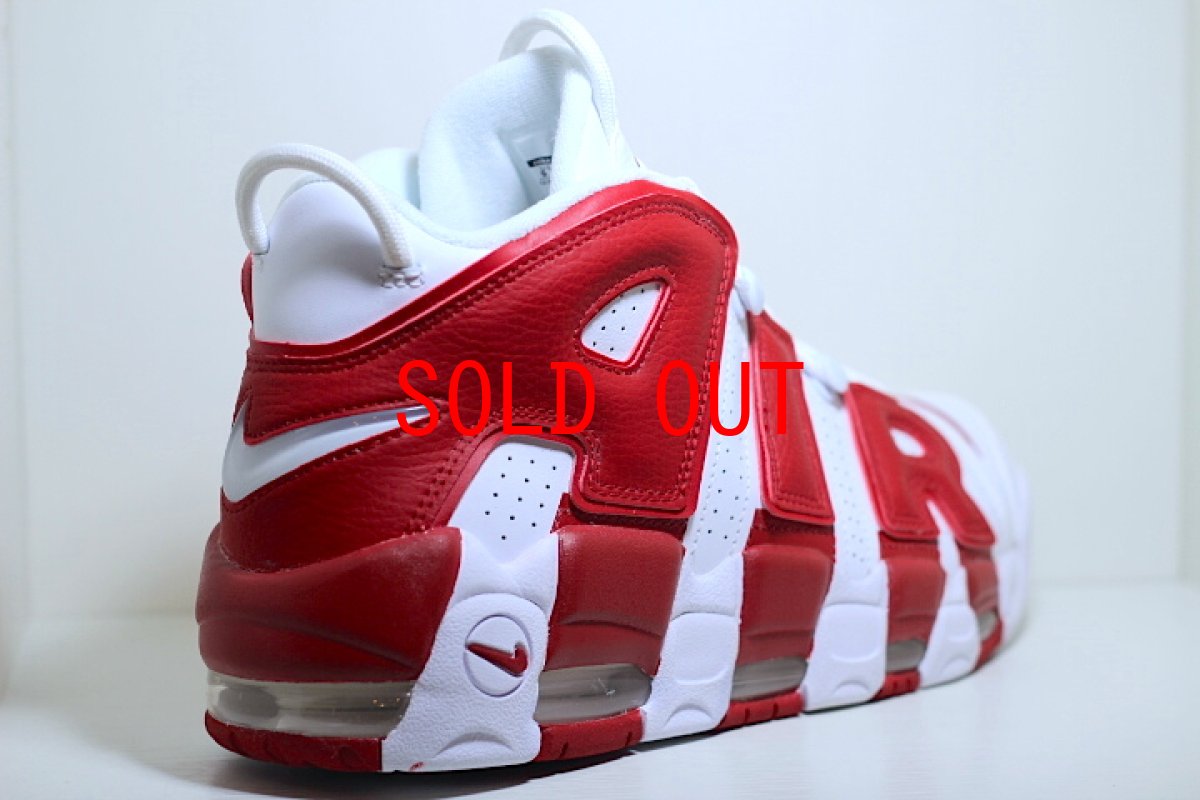 画像3: Nike Air More Up Tempo 16' White Red ナイキ エア モア アップテンポ (3)