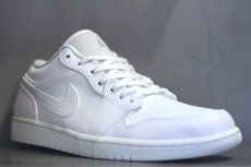 画像2: Nike(ナイキ) Air Jordan 1 Low White Metallic Silver (2)