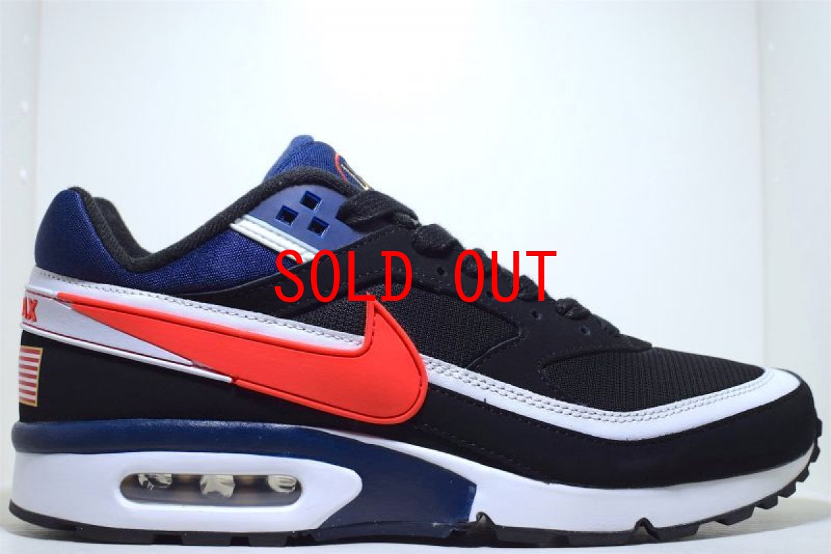 画像1: Nike(ナイキ) Air Max BW Premium Olympic Black Crimson Midnight Navy (1)