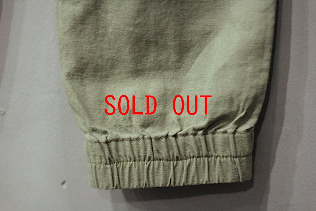 画像4: J.Crew(ジェイクルー) Linen Miller Cargo Jogger Pants Vintage Olive リネン ミラー カーゴパンツ (4)