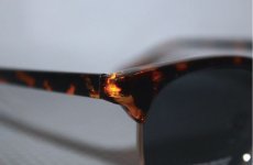 画像3: J.Crew(ジェイクルー) Tortoiseshel Gold Sunglasses べっ甲 ゴールド サングラス Vintage (3)