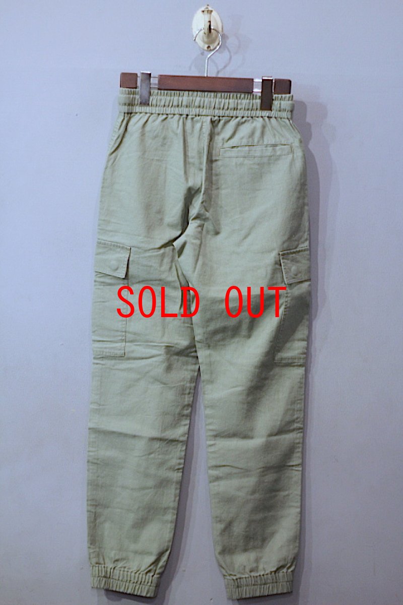 画像2: J.Crew(ジェイクルー) Linen Miller Cargo Jogger Pants Vintage Olive リネン ミラー カーゴパンツ (2)