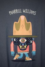 画像2: Pharrell Williams S/S Tee Charcoal Grey ファレルウィリアムス (2)