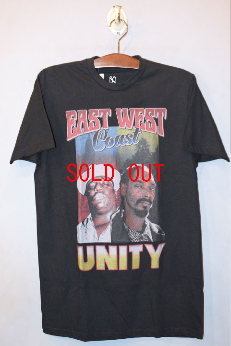 画像1: Artist S/S Tee Black Biggie Snoop East West Coast Unity Tシャツ ビギー スヌープ (1)