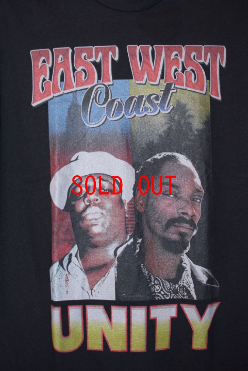 画像2: Artist S/S Tee Black Biggie Snoop East West Coast Unity Tシャツ ビギー スヌープ (2)