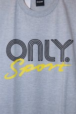 画像2: Only NY (オンリーニューヨーク) RALLY S/S Tee Heather Grey ラリー Tシャツ ヘザー グレー (2)