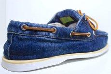 画像3: Timberland(ティンバーランド) Denim Boat Shoes デニム デッキシューズ Blue ブルー (3)