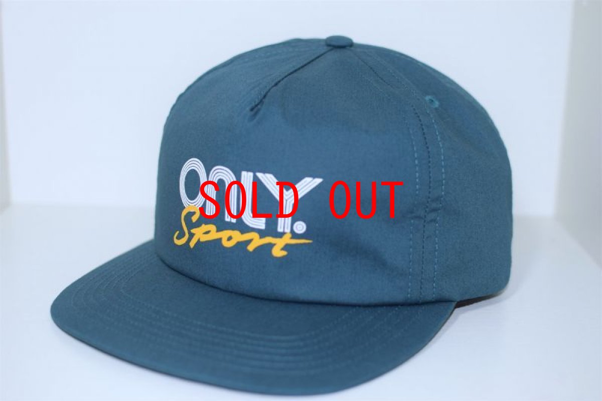 画像3: Only NY (オンリーニューヨーク) Rally Hat Bay Blue Strapback Cap Sport ラリーハット ベイブルー スポーツ ストラップバック キャップ (3)