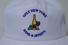 画像2: Only NY (オンリーニューヨーク) Wine & Spirits Snapback Cap White Hat ワイン スピリッツ スナップバック キャップ ホワイト ハット Logo ロゴ Cleofus (2)