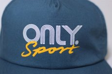 画像2: Only NY (オンリーニューヨーク) Rally Hat Bay Blue Strapback Cap Sport ラリーハット ベイブルー スポーツ ストラップバック キャップ (2)