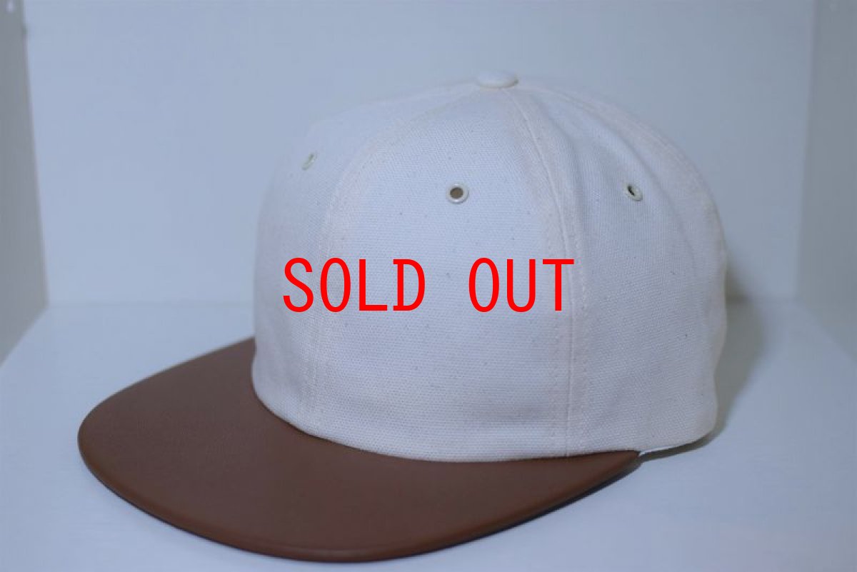 画像2: Only NY (オンリーニューヨーク) Island Canvas Polo Hat Natural Strapback Cap Solid アイランド キャンバス ポロ ハット ストラップバック キャップ ソリッド ナチュラル (2)