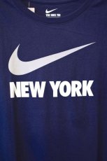 画像3: Nike(ナイキ) S/S "NEW YORK" Swoosh Logo Tee Navy White  (3)