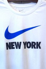 画像3: Nike(ナイキ) S/S "NEW YORK" Swoosh Logo Tee White Blue (3)