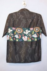 画像3: Pacific legend Aloha Shirts Casino Black パシフィック レジェンド アロハシャツ カジノ ブラック (3)