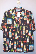 画像3: Pacific legend Aloha Shirts Hot Hawaiian Sauce Black パシフィック レジェンド アロハシャツ ホット チリソース ブラック (3)