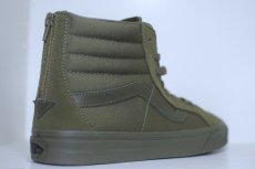 画像3: Vans(バンズ) SK 8 Hi Reissue Zip Mono Ivy Green オリーブ グリーン ジップ Kith USA (3)