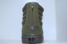 画像4: Vans(バンズ) SK 8 Hi Reissue Zip Mono Ivy Green オリーブ グリーン ジップ Kith USA (4)