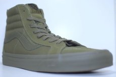 画像2: Vans(バンズ) SK 8 Hi Reissue Zip Mono Ivy Green オリーブ グリーン ジップ Kith USA (2)