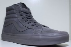 画像2: Vans(バンズ) SK 8 Hi Reissue Zip Mono Tornado Wolf Grey  グレー ジップ Kith USA (2)