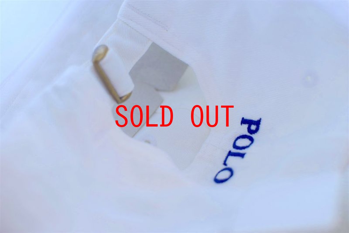 画像4: Polo Ralph Lauren(ラルフ ローレン)Cotton One Point Logo Cap White ポニー ポロ ロゴ ボール ラルフローレン キャップ ホワイト (4)