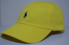 画像2: Polo Ralph Lauren(ラルフ ローレン)Cotton One Point Logo Cap Yellow ポニー ポロ ロゴ ボール ラルフローレン キャップ イエロー (2)