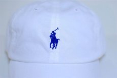 画像3: Polo Ralph Lauren(ラルフ ローレン)Cotton One Point Logo Cap White ポニー ポロ ロゴ ボール ラルフローレン キャップ ホワイト (3)