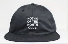 画像1: Nothin' Special(ナッシン スペシャル) 6panel Cap Black キャップ (1)