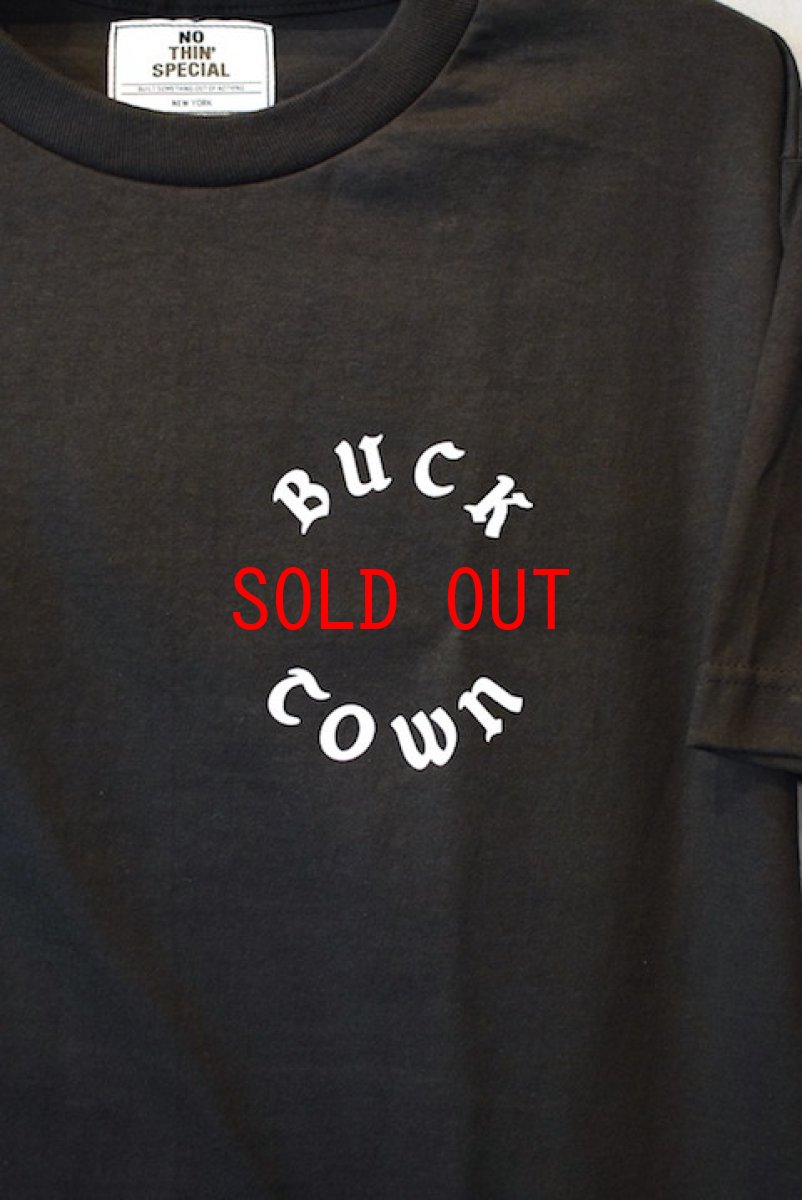 画像3: Nothin' Special(ナッシン スペシャル) Buck Town S/S Tee Black  (3)
