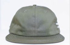 画像2: Nothin' Special(ナッシン スペシャル) 6panel Cap Leather Strap Olive (2)