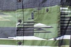 画像4: Staple Design(ステイプル デザイン) Apache Print L/S Woven Shirts Olive アパッチ プリント 長袖 シャツ  (4)