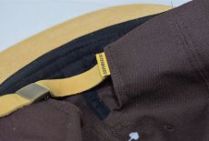画像4: Iconic Pack The Yellow Ball Cap Brown 90's アイコン イエロー ヌバック レザー ボール キャップ 帽子 Boots ブーツ (4)