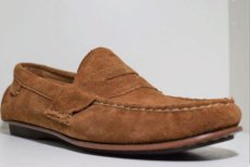 画像2: Polo Ralph Lauren (ポロ ラルフ ローレン) Suede Driving Shoes Brownドライビング スエード レザー シューズ ブラウン (2)