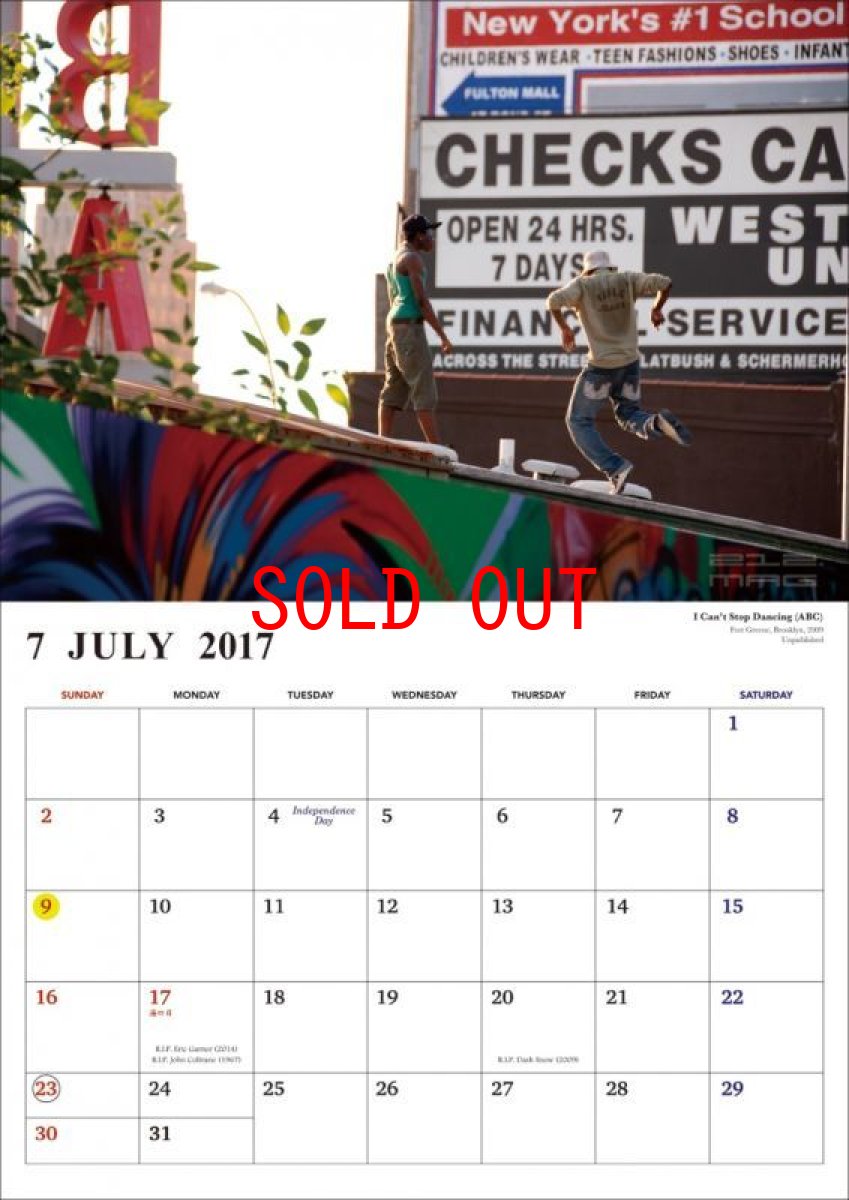 画像2: 212Mag (トゥートゥエルブマガジン) 2017CALENDAR "DAY OF COLOR"  (2)