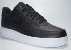 画像2: Nike Air Force 1 '07 LV8 Ostrich Black White ナイキ エアフォース オーストリッチ ブラック (2)