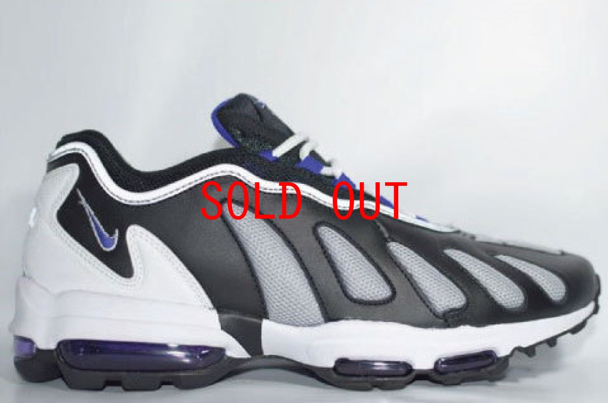 画像1: Nike Air Max 96 XX ナイキ エアマックス Black Dark Concord White Metallic Silver  (1)