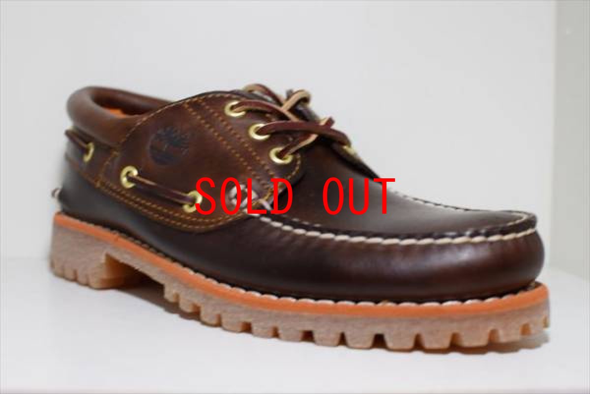 画像2: Timberland(ティンバーランド) 3EYELET MOCCASIN Brown 3アイレット モカシン ブラウン (2)
