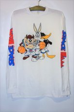 画像1: Space Jam (スペースジャム) L/S Official Tee White ロングスリーブ Tシャツ (1)