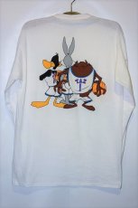 画像2: Space Jam (スペースジャム) L/S Official Tee White ロングスリーブ Tシャツ (2)