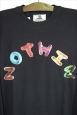 画像2: Nothin' Special(ナッシン スペシャル) Gummy Letters Crew Neck Sweat Black クルーネック スウェット (2)