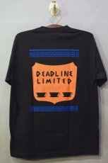 画像1: Deadline(デッドライン) Greek Coffee S/S Tee Black コーヒー ロゴ Tシャツ  (1)