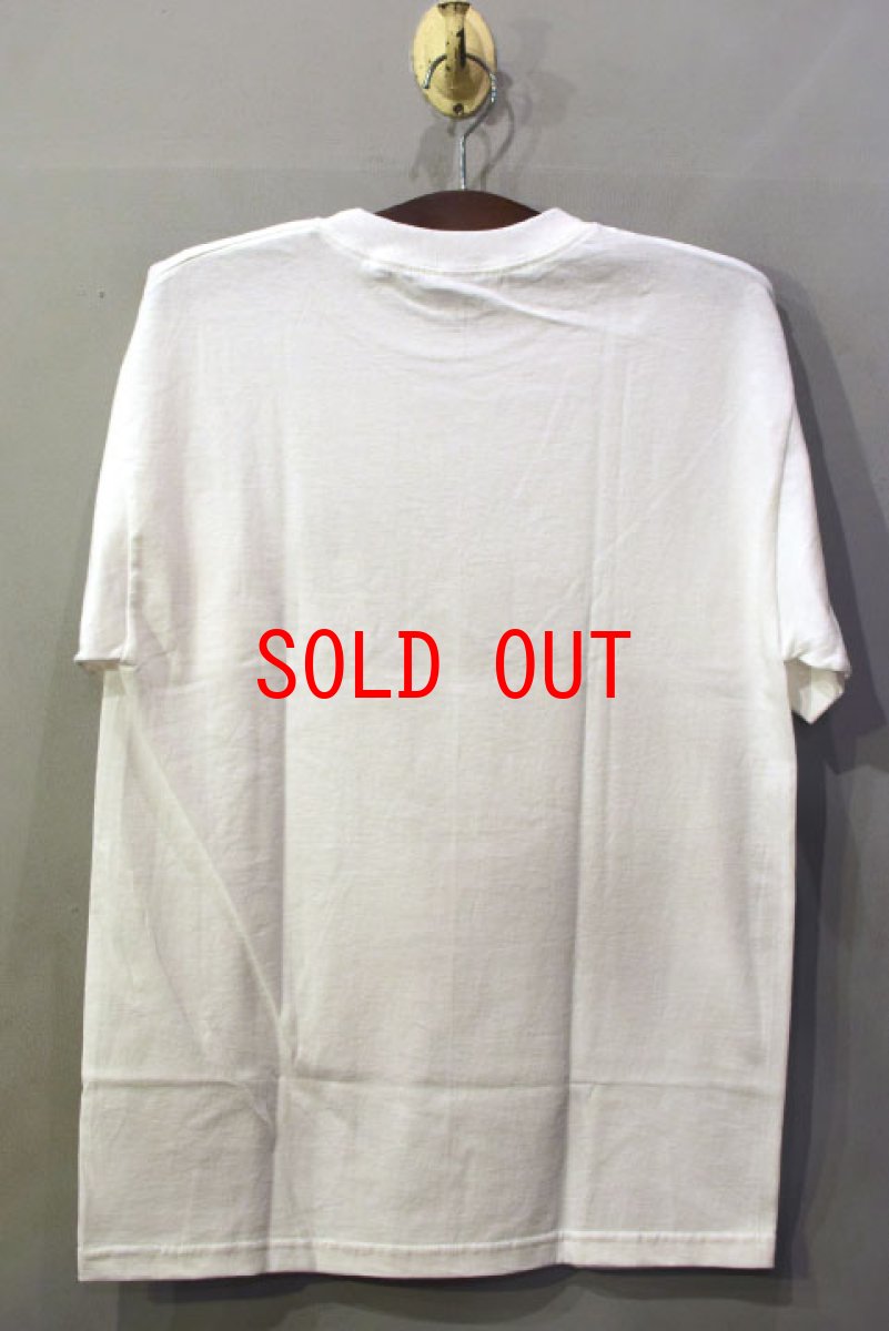 画像3: Deadline(デッドライン) Gun Logo Tee White ガン ロゴ Tシャツ ホワイト  (3)