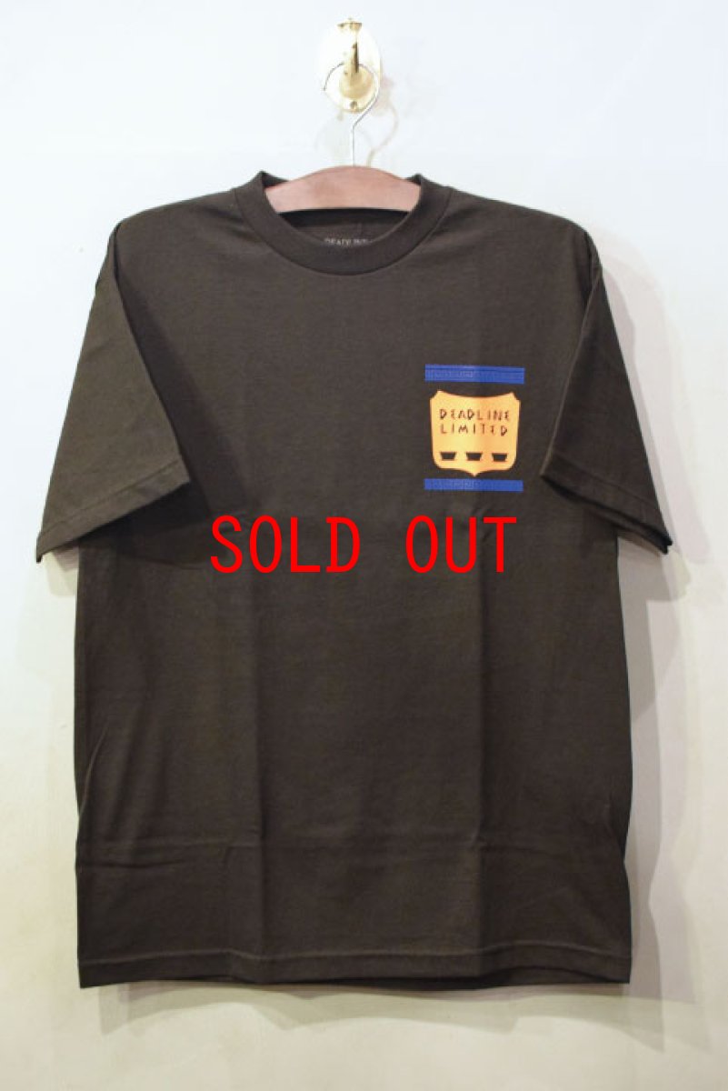 画像2: Deadline(デッドライン) Greek Coffee S/S Tee Black コーヒー ロゴ Tシャツ  (2)
