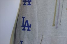画像4: Deadline(デッドライン) Los Angels Dodgers Pullover Hoodie Grey ロサンゼルス ドジャース (4)