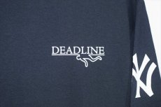 画像3: Deadline(デッドライン) L/S Tee New York Yankees ヤンキース ロンT Tシャツ (3)